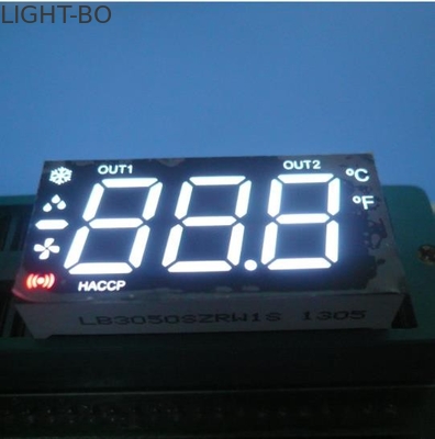 Bom preço. O dígito triplo multiplexado sete segmenta a exposição de diodo emissor de luz ultra branca para controle de aquecimento/refrigerando on-line