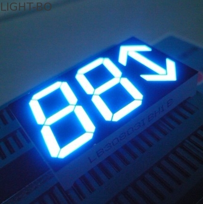 Bom preço. Exposição de diodo emissor de luz feita sob encomenda do segmento do dígito sete da seta 3 para o indicador de posição do elevador 0,8 polegadas on-line