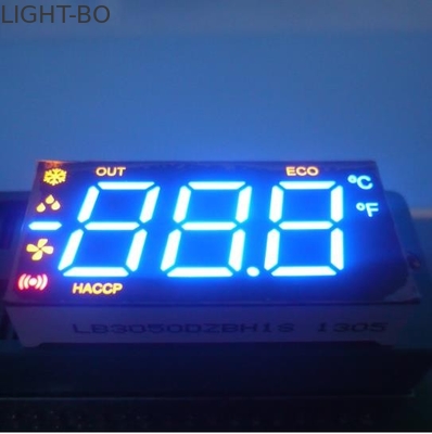 O multi dígito sete triplicar-se da cor 0.50lnch segmenta a exposição de diodo emissor de luz para aquecer o tempo longlife comum do ânodo CC/CA