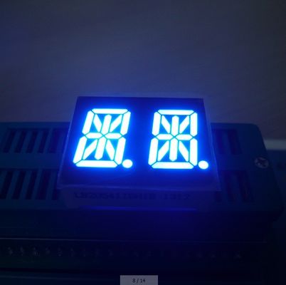 Bom preço. 0.54 polegadas 2 dígitos 7 segmentos Alfanumérico LED Display Anodo Comum Ultra Azul Brilhante on-line