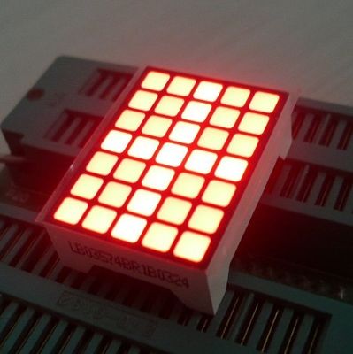 Bom preço. Ultra brilhante vermelho 5x7 matriz de pontos display led 22x30x10mm linha cátodo coluna ânodo para indicador de piso elevador on-line