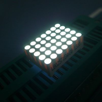 Bom preço. Ecrã LED de alta luminosidade flexível de 0,7 polegadas 5x7 com matriz de pontos para quadro de mensagens on-line