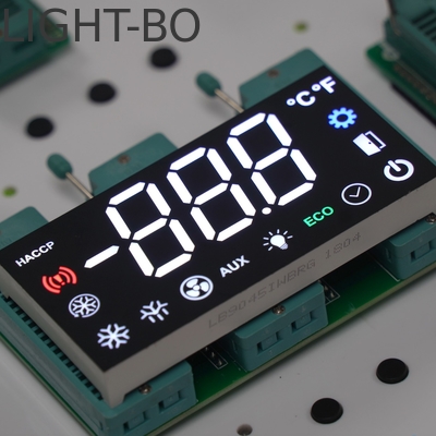 Bom preço. Display LED de 7 segmentos de 3 dígitos para frigorífico / congelador on-line