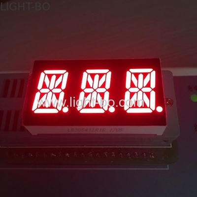 Bom preço. Exposição de diodo emissor de luz tripla do segmento do dígito 14 um vermelho super de 0,54 polegadas para o controle de temperatura on-line