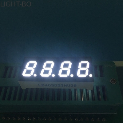 Bom preço. Exposição de diodo emissor de luz do segmento do brilho alto 7 0,3 de fácil montagem brancos da polegada on-line