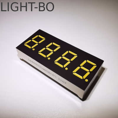 Display LED compacto com 5V de potência 16 segmentos e lente branca