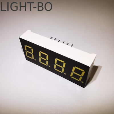 1.5ch através de um buraco vermelho 16 segmentos LED para painel digital