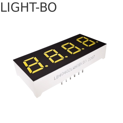 Display LED de 16 segmentos de vermelho ultra brilhante com ânodo comum e altura de dígito de 1,5 x 3 mm