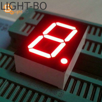 Bom preço. Display LED de 7 segmentos de um só dígito de 0,8 polegadas, com catodo vermelho on-line