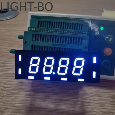 Personalização Display LED de quatro dígitos branco de 7 segmentos para microondas