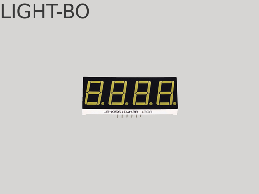 Ultra Branco 4 dígitos 7 segmentos LED Display Relógio Display Anodo Cátodo Para Indicador de temporizador digital