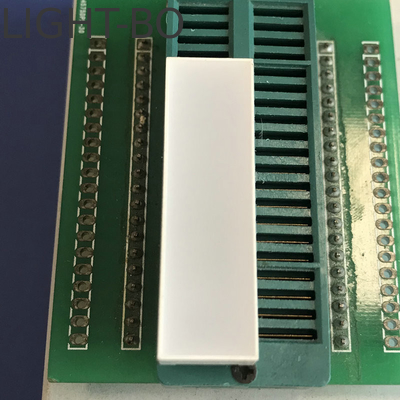 Display LED de 12*40 mm de cor branca ultra brilhante