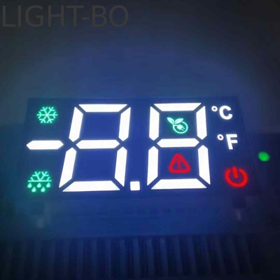 Display LED alfanumérico interno com 12-15mA/LED Tipo de interface de corrente para a frente e série