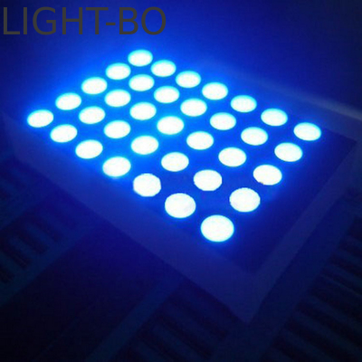5x7 Display LED de matriz de pontos Corrente para a frente 12-15mA/LED Fornecimento de energia 5V para luzes de aviso de emergência do veículo