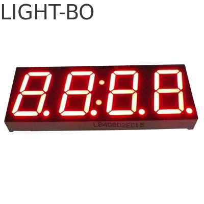 Bom preço. Display de relógio LED de polaridade do cátodo comum com quadro de alumínio na cor cinza/preta on-line