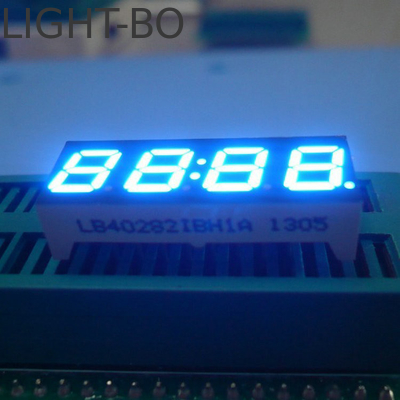 Bom preço. Display de relógio LED de várias cores com cor de emissão de branco ultra brilhante e material de gabinete de moldura de alumínio on-line