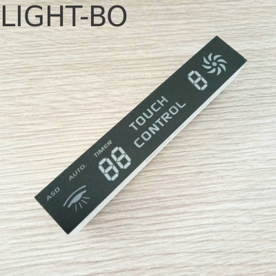 Display LED comum de anodo de 7 segmentos para aplicações comerciais