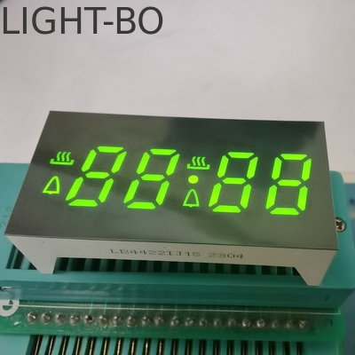 Anodo amarelo verde Display LED de 7 segmentos personalizado para controle de temporizador de forno