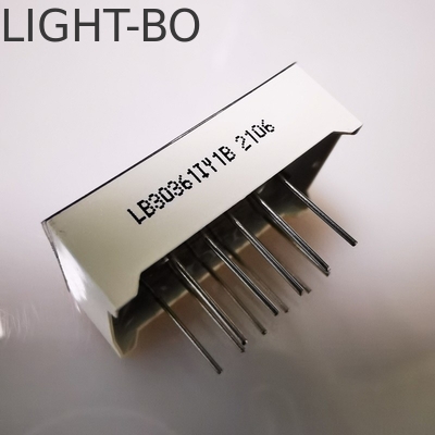 Bom preço. Display LED de catodo comum Super Brilhante Amber 7 Segmento 3 dígitos 9,2 mm para medidor de painel on-line