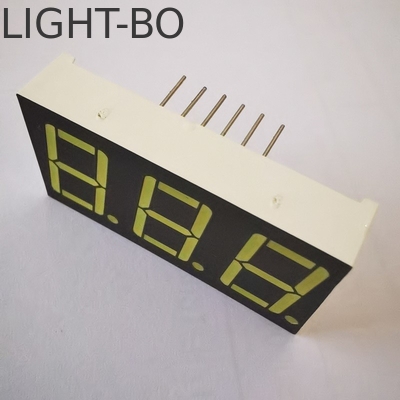 Bom preço. Anodo Comum Superfície Cinzenta Branca Ultra Brilhante 7 Segmento 3 dígitos 14,2 mm LED Display para Controlador de Temperatura on-line