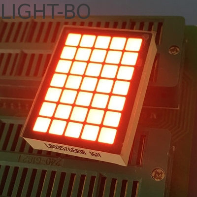 Super brilhante vermelho quadrado DOT Matrix 5 * 7 LED Display para elevador indicador de número de piso