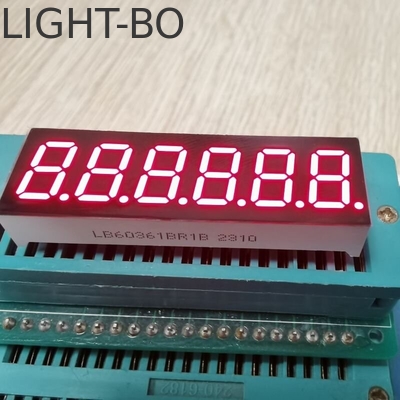 Bom preço. Ultra brilhante vermelho de 6 dígitos 0,36 polegadas 7 segmentos LED Display, amplamente utilizado para painel de instrumentos on-line