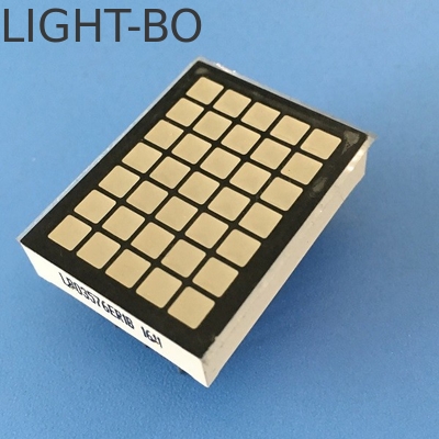 Display LED quadrado DOT Matrix Branco 5 * 7 para indicador de número de piso do elevador