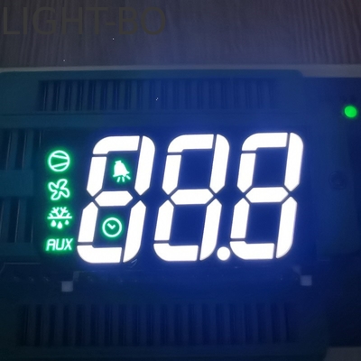 Bom preço. Display LED de três dígitos Ultra Branco/Puro Verde 7 Segmentos Cátodo Comum para Refrigerador on-line