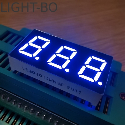 7 Segmento LED Display 0,4 polegadas Anodo comum Ultra Branco para indicador de temperatura
