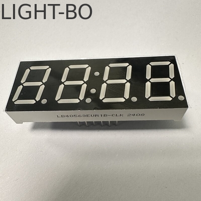 Para controle de temperatura 4 dígitos 14,2 mm Verde puro 7 segmentos LED Display Anodo comum