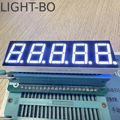 Ultra Branco 0,56 polegadas 5 dígitos 7 Segmento LED Display Anodo Comum para Controle de Processo