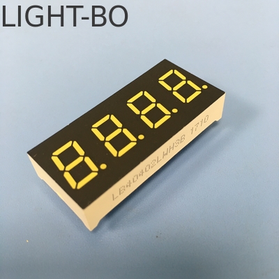Bom preço. 4 dígitos 0,4 polegadas 7 segmentos Ultra-branco LED Display Anodo comum para monitoramento preciso do instrumento on-line