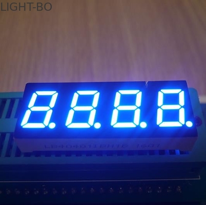 Painel de instrumento cor emitindo-se azul ultra brilhante conduzida segmento da exposição do dígito 7 de 0,4 polegadas 4
