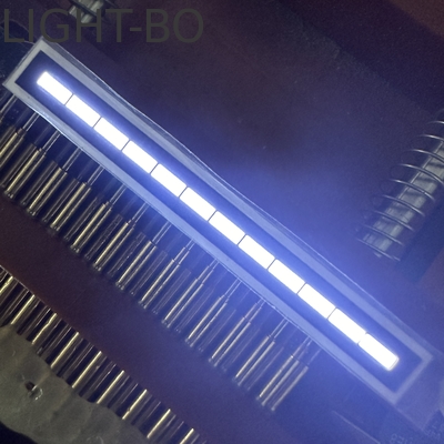 Display LED de 12 segmentos de luz LED Branca brilhante
