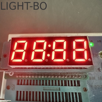 4 dígitos 7 segmento Anodo comum LED Ultra Red Display para cozinha de indução