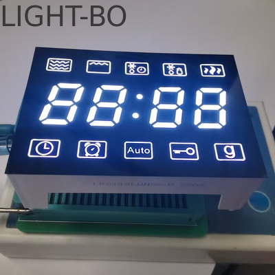 Ultra-brilhante branco de microondas 7 segmentos LED Display 4 dígitos Cátodo comum