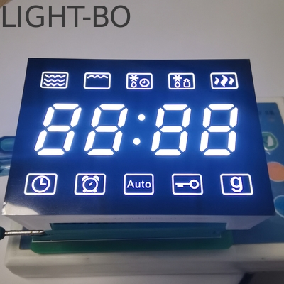 Microondas de ânodo comum 7 segmentos LED Display 4 dígitos Ultra Branco Brilhante
