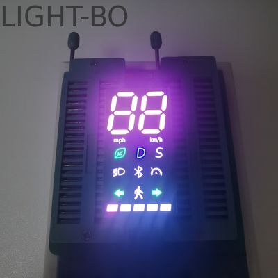 Ultra brilhante Bicolor Bicolor Branco/Vermelho Custom Led Display Sete Segmentos LED Display Para Xiaomi Scooter Elétrico