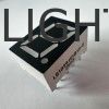 Display LED Ultra brilhante Vermelho Single Digit 0.39inch 7 Segmento para painel de instrumentos