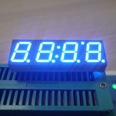Bom preço. Display LED 7 segment 4 dígitos ânodo comum Ultra Blue 0.39