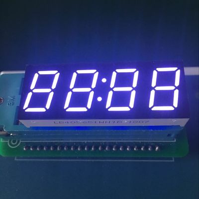 Bom preço. Display de Relógio LED Branco Ultra Brilhante de 0,56 Polegadas Ânodo Comum para Temporizadores de Forno e Painéis de Instrumentos on-line