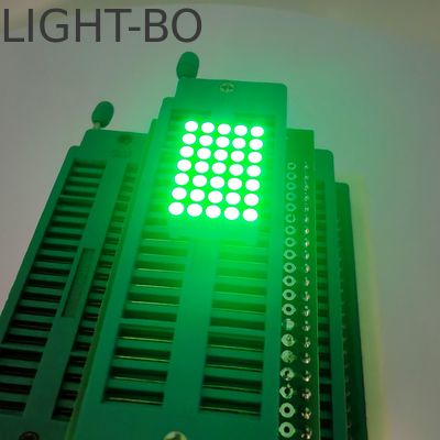 Bom preço. 0.7 polegadas de verde puro 5X7 DOT Matrix LED elevador on-line