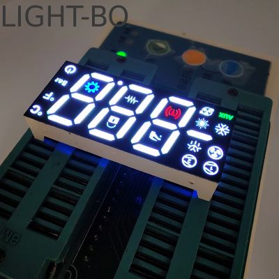 3 dígitos 17 mm 7 segmentos LED Display Cátodo comum para controlador de refrigerador