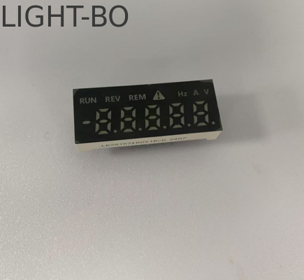 Bom preço. Display LED de 7 segmentos de 5 dígitos Vermelho personalizado/Verde puro/Amarelo Ânodo comum para Conversor de Frequência on-line
