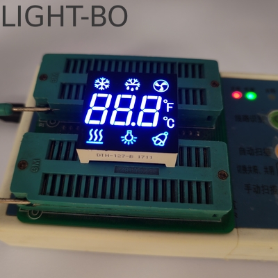 Controlador de Geladeira com Display LED de 7 Segmentos de 3 Dígitos com Ânodo Comum Personalizado