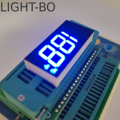Bom preço. Display LED azul personalizado de 3 dígitos e 7 segmentos para controlo do congelador on-line