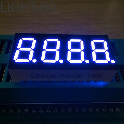 Bom preço. Display LED de 7 segmentos de 4 dígitos branco ultra brilhante de 0,36