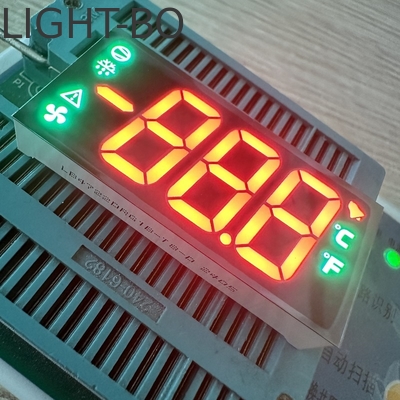 Bom preço. Red/Pure Green LED Display 7 Segment 17mm common cathode for Digital Refrigeration Systems on-line