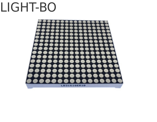 Bom preço. Super brilhanteVermelho 3mm 16 x 16 ponto matriz LED exibição linha Cátodo Coluna ânodo para tela de exibição on-line