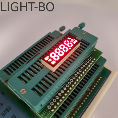 Bom preço. Bright Red 4-Digit LED Clock Display for Easy-Read Time on Home Appliances on-line